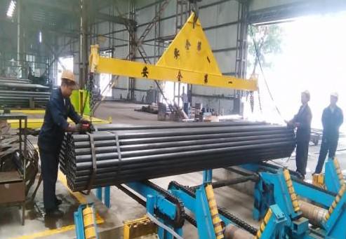 Buy cheap Fully Automated customized Pipe Packing Machine Tube Packaging Line from wholesalers