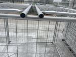 Large Temporary Fence Panel Industrial Waste Bins Cage 1500mm X 2000mm X 2000mm