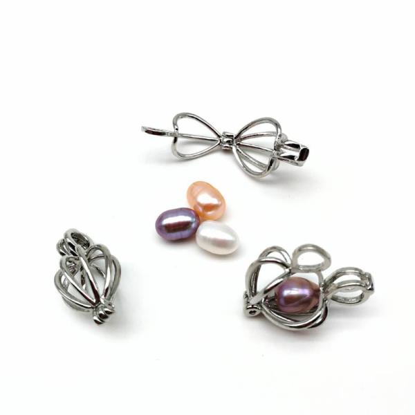 Buy cheap Love and Wish Pearl Cage Pendant Jewelry Making Essential Oil Diffuser DIY Hollow Pendant from wholesalers