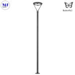 6.5W IP66 Outdoor LED Solar Street Garden Light Waterproof Die-Cast Aluminum