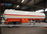 2 Axle 40.5M3 20MT Tank Semi Trailer For LPG Transportion tanker semi trailer