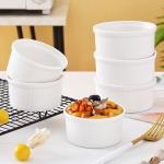 Plain Porcelain Dessert Bowls 7.5cm To 10.5cm