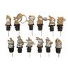 Buy cheap Metal Animal Head Wine Pourer Zinc Alloy Material Customized from wholesalers
