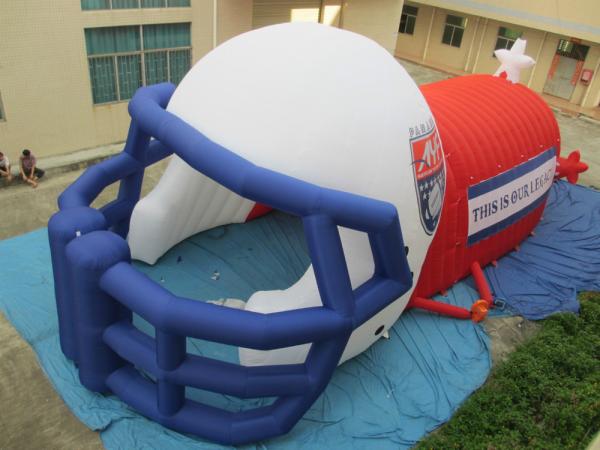 Buy cheap inflatable mascot blast tunnel for sale from wholesalers