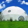 Buy cheap hot sale PVC fabric transparent wedding party camping geodesic dome tent house from wholesalers