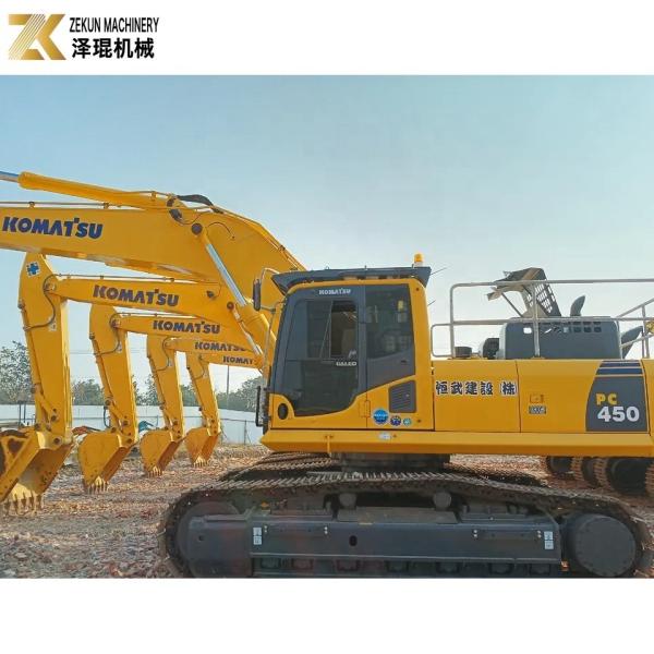 Buy cheap Used 45 Ton Komatsu PC450-8 Crawler Excavator Japan Original Engine from wholesalers