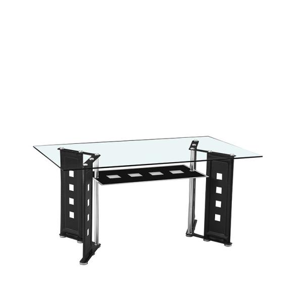 Office Metal Silver Coffee Table 160*90*74CM inch White Round Kitchen Table With