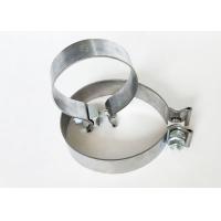 Buy cheap 3" Aluminized O Single Bolt Narrow Band exhaust Clamp Muffler clamp product