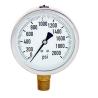Buy cheap 4" Liquid filled Pressure Gauge,glycerine, 0-2000 psi ,lower mount, 1/2 NPT, stainless steel case and brass internal from wholesalers