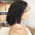 10A Grade 100% Brazilian Full Lace Human Hair Wigs Natural Hairline Deep Wave