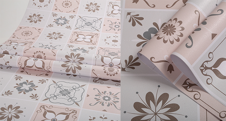 Modern Interior Decoration Contact Paper Fireproof 3D Wallpaper Self Adhesive Tiles Designs