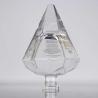 Buy cheap Decal Polished Diamond Shaped Decanter 1000ML 700ml 21.5mm Crystal White from wholesalers