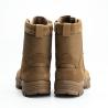 Buy cheap Full Grain Leather Brown Combat Military Boots Winter Mountaineering Boots Abrasion Resistant Puncture Proof from wholesalers