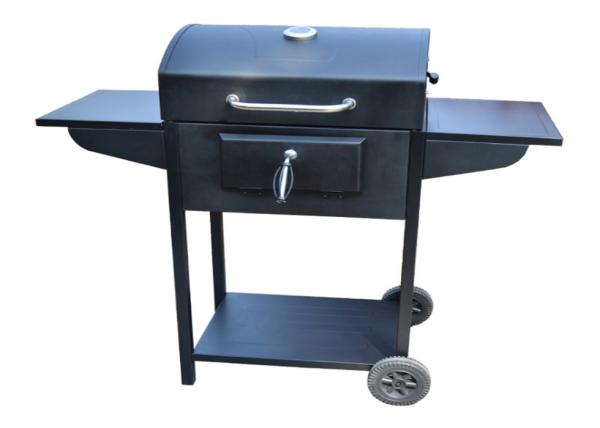 Buy cheap Factory price outdoor villa countryard Charcoal BBQ Grill Trolley Smoker Barbecue Grillfor 5 people from wholesalers