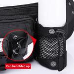 Leisure Style Men'S Outdoor Waterproof Waist Bag Length 27cm Lightweight