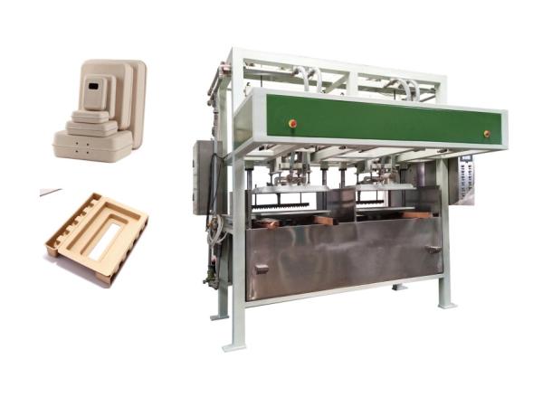 Buy cheap 60kg / Hour Reciprocating Pulp Molding Machine To Produce Finery Industrial Packaging Product from wholesalers
