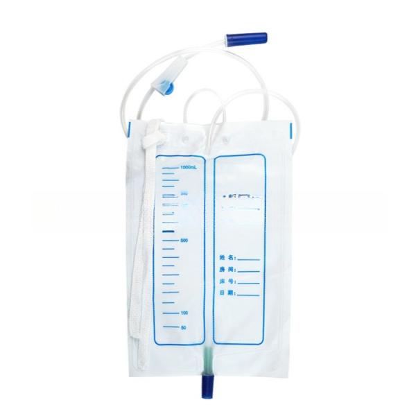 Buy cheap PP Disposable Drainage Bag Household Medical Use 1000ml Catheterization Bag from wholesalers