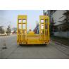 Buy cheap 3 Lines Lowboy Semi Trailer 6 Axles 40-120 Tons With Anti Corrosive Primer Coating from wholesalers