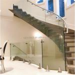 3-15mm Thickness Curved Tempered Glass Panel for Indoor Outdoor QJY-TG