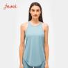 Buy cheap 250gsm Mesh Fitness Loose Fit Activewear T Shirts Yoga Tank Top Hollow Back Vent from wholesalers