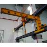 Buy cheap 0.5/3 TON Wall Traveling Swing Cantilever Jib Crane Electric Rotation 180 Degrees from wholesalers