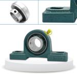 UCP 206 Self Aligning Miniature Bearing OEM UCP 207 Bearing HRC58 - HRC62