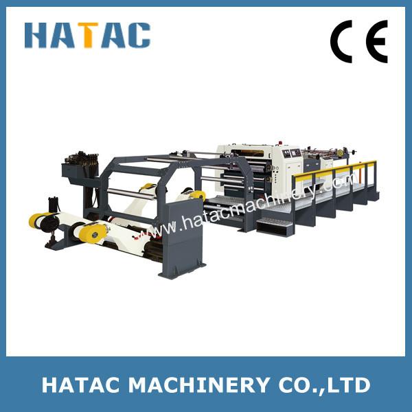 Buy cheap Food Packing Material Slitting Machine,Rotary Blade Book Cover Sheeting Machine,Newspaper Slitting Machine from wholesalers