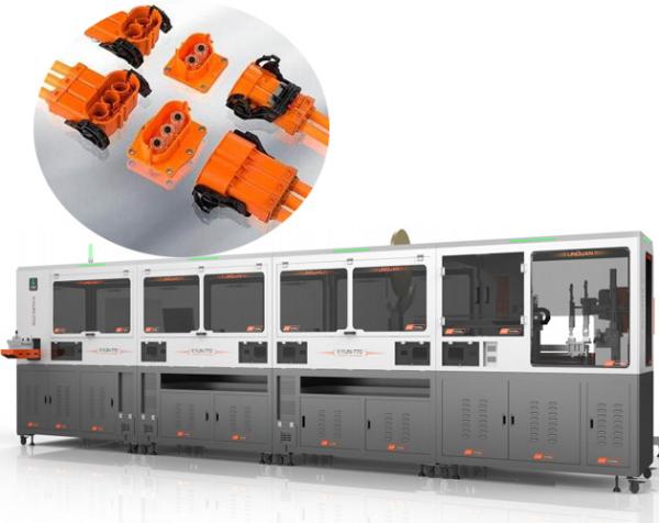 ISO9001 Automatic High Voltage Cable Manufacturing Stripping Machine 3 Phase