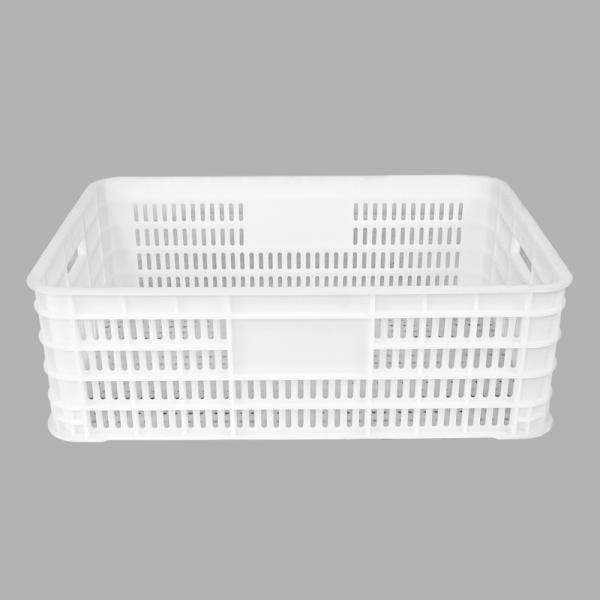 Buy cheap 600x400x200mm Vented Plastic Basket for Convenient Supermarket Storage and Shipping from wholesalers