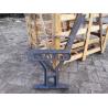 Buy cheap Stainless Steel Antique Cast Iron Park Bench Ends Spray Paint Decoration In Garden from wholesalers