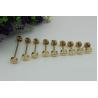 Buy cheap Custom metal accessories light gold various size handbag rivets and bottom nails from wholesalers