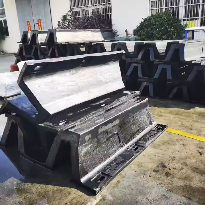 Black Arch Rubber Fender for Durable Port and Dock Protection