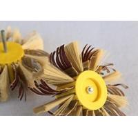 Buy cheap Shaft Mounted Sisal Emery Cloth Polishing Brush Wheel For Wood Primer Sanding product