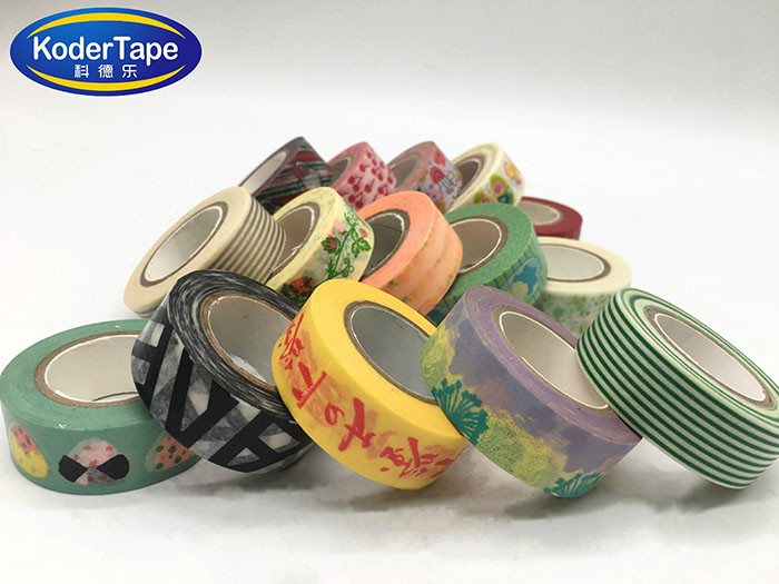 DIY Waterproof Decoration Paper Custom Washi Tapes Set Printed Planner