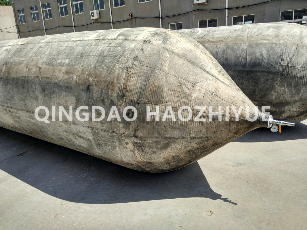 Inflating Marine Rubber Airbag 0.05 To 0.22mpa Barge Launching
