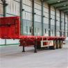 Buy cheap 40ft Original Axle Customized Fuwa Axle Bpw Axle 3-Axis Steel Plate Container Semi-Trailer Plate Length 12500*2500*1600mm from wholesalers