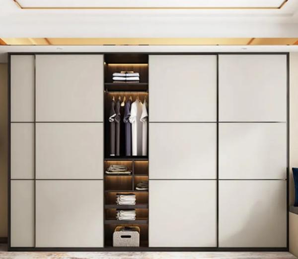 Buy cheap Customizable Bedroom Fitted Wardrobes Sliding Door Bedroom Wardrobes Fashionable from wholesalers
