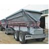 Buy cheap 60 Ton Double Axle Dump Trailer 13 / 16 Ton Axle Model 28T Landing Gear from wholesalers