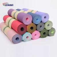 Buy cheap TPE Door Carpet Mats 24"X72" Anti Slip 6mm Triple Layers Aerobic Exercise Yoga product