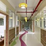 Clean Room Vinyl Flooring Anti Static , Commercial PVC Vinyl Sheet Flooring Roll