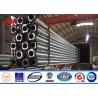 Buy cheap Outdoor Square Galvanized 12m Parking Lot Light Pole With Double Arms from wholesalers