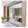 Buy cheap Automatic Sliding Door System Interior Narrow Frame Trackless Aluminum Alloy Sound Insulation Glass Sliding Doors from wholesalers