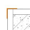 Buy cheap Plastic PVC Wall Corner Protector Strips L Shape Pure White 50mm Size from wholesalers