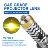 Buy cheap 1100LM 11W AC DC Ba20d H4 H6 H6M HS1 Ceramic COB Motorcycle Headlight Bulb High Low Beam from wholesalers