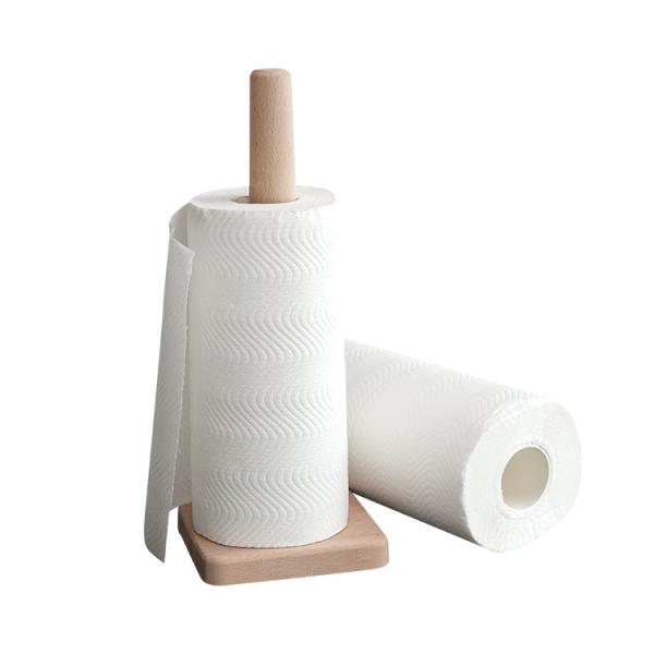 Buy cheap FSC Nontoxic Kitchen Tissue Paper Roll 2 Ply Disposable Durable from wholesalers