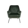 Buy cheap Navy Blue Fabric Furniture Accent Chairs With Black Legs from wholesalers