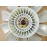 Buy cheap White Excavator Engine Parts 10 Blades 8 Holes 4D102 Diesel Engine Cooling Fan Blade from wholesalers