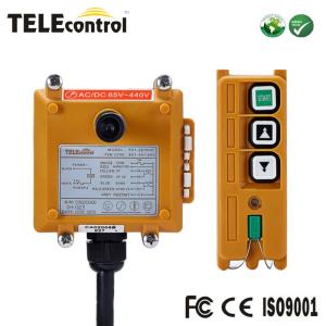 Wholesale 3 Double speed button, VHF and UHF, Fiber Glass, Industrial Crane Hoist Radio Remote Control Telecontrol  Yellow F21-2D from china suppliers