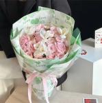 Valentine's Day, love in the heart, Yuyin paper, flower bouquets, waterproof