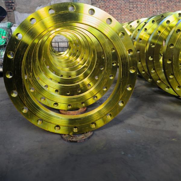 Buy cheap Anti Rust Oil Steel Pipe Flange DN50 DN100 Flat Face Flange from wholesalers
